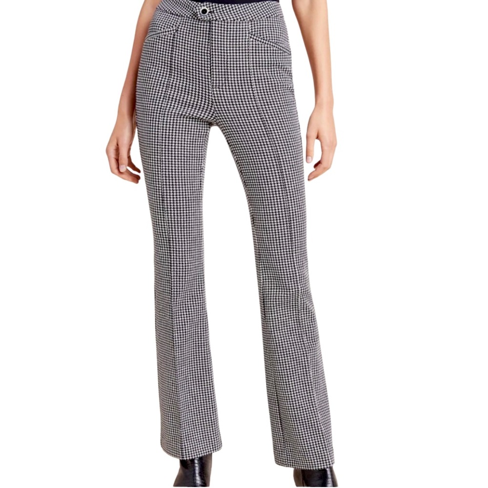 Anthropologie Essential Fitted Flare Pants